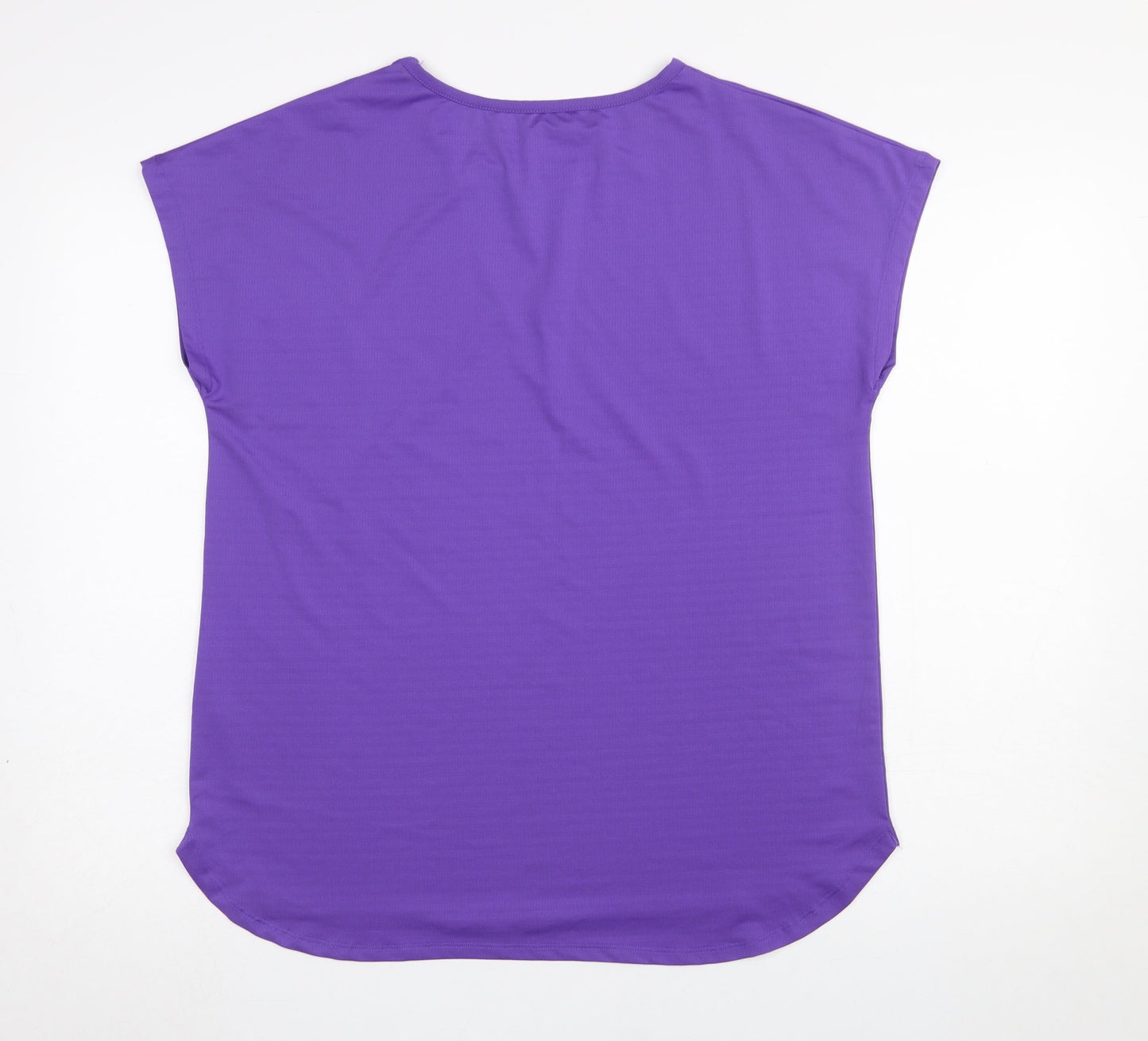 Womens UK Size S Dunnes Stores Purple Gym & Training Yoga Running & Jogging T-Sh