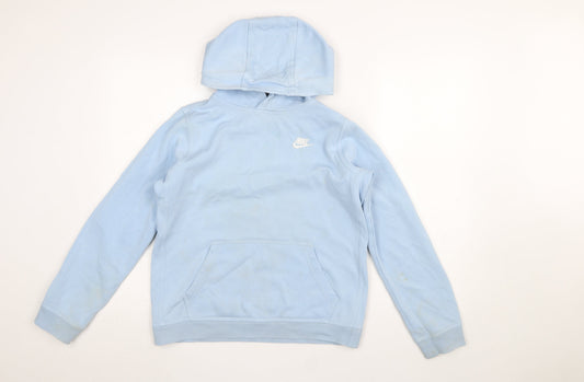Boys UK Size XL Nike Blue Pullover Hoodie