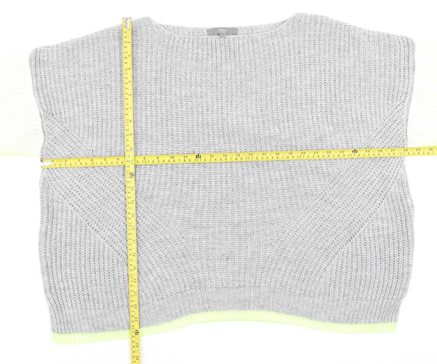 Mens UK Size XL NEXT Grey Pullover Jumper