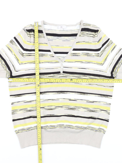 Womens UK Size XL CC Multicoloured Basic Blouse