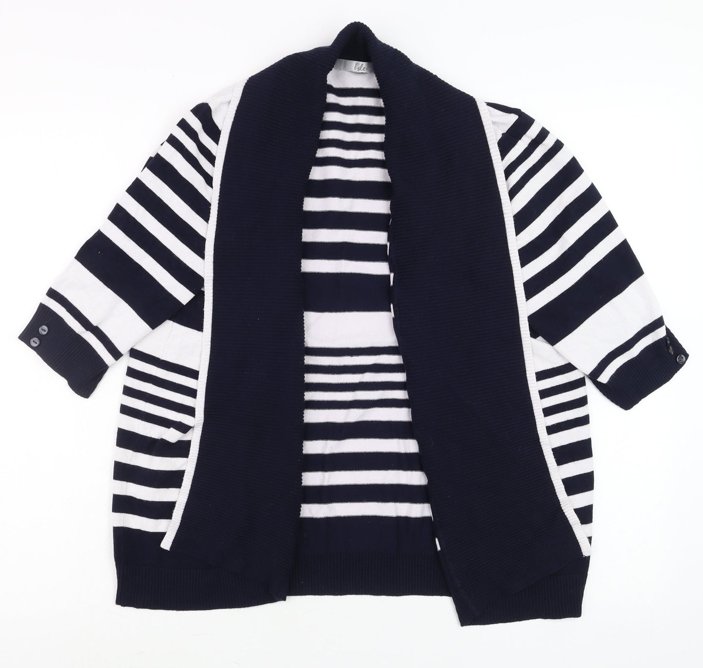 Womens UK Size 18-20 Isle Multicoloured Cardigan Jumper