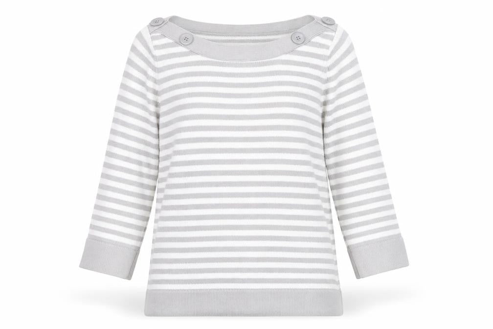 Womens UK Size 8 Marks and Spencer Grey Pullover Jumper