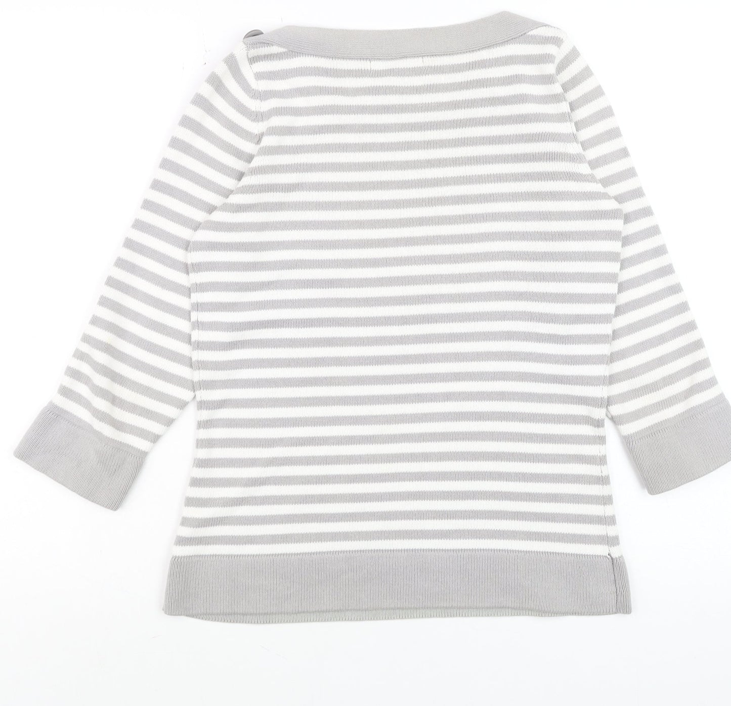 Womens UK Size 8 Marks and Spencer Grey Pullover Jumper