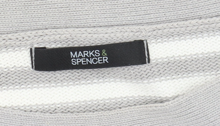 Womens UK Size 8 Marks and Spencer Grey Pullover Jumper