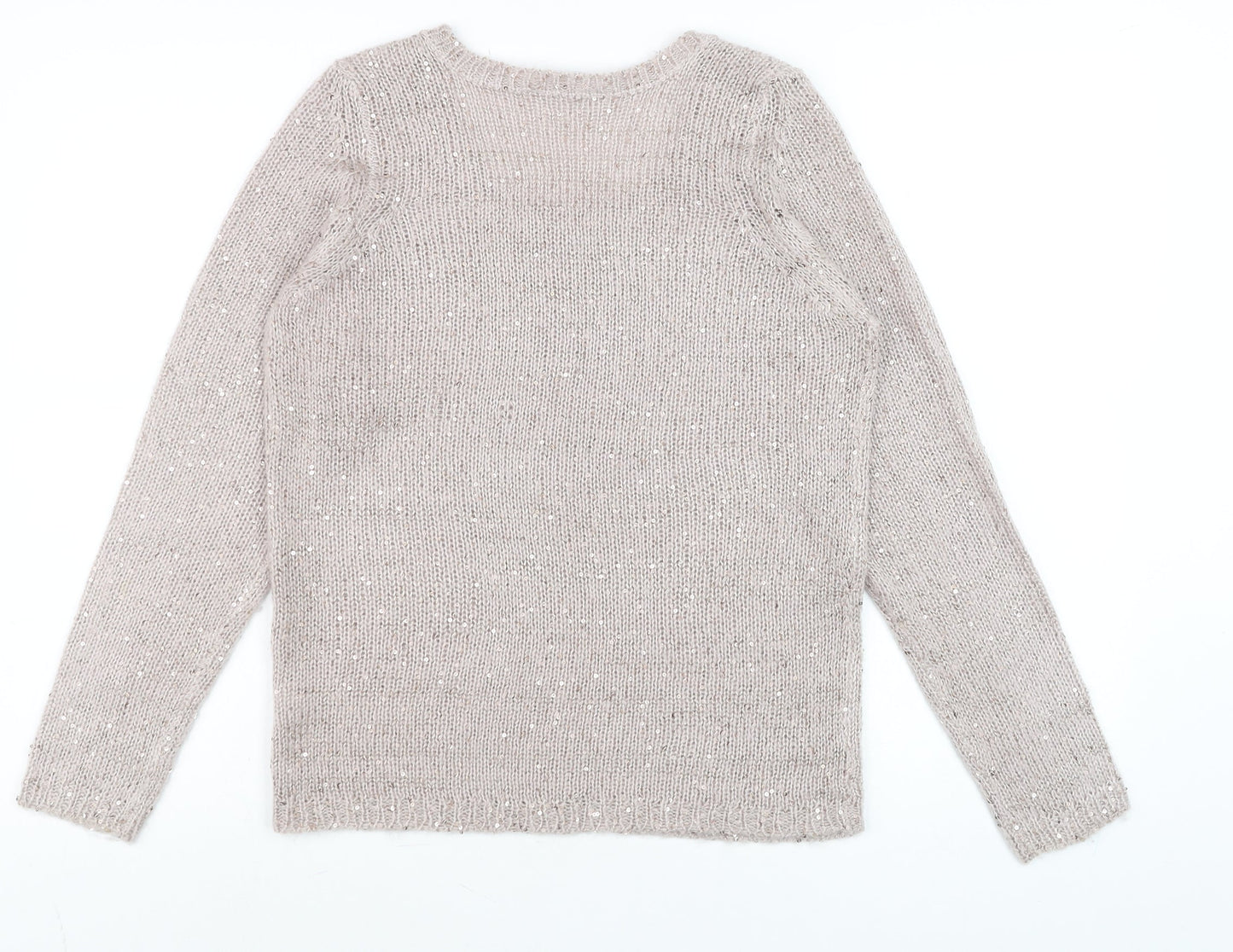 Womens UK Size 8 BHS Pink Pullover Jumper