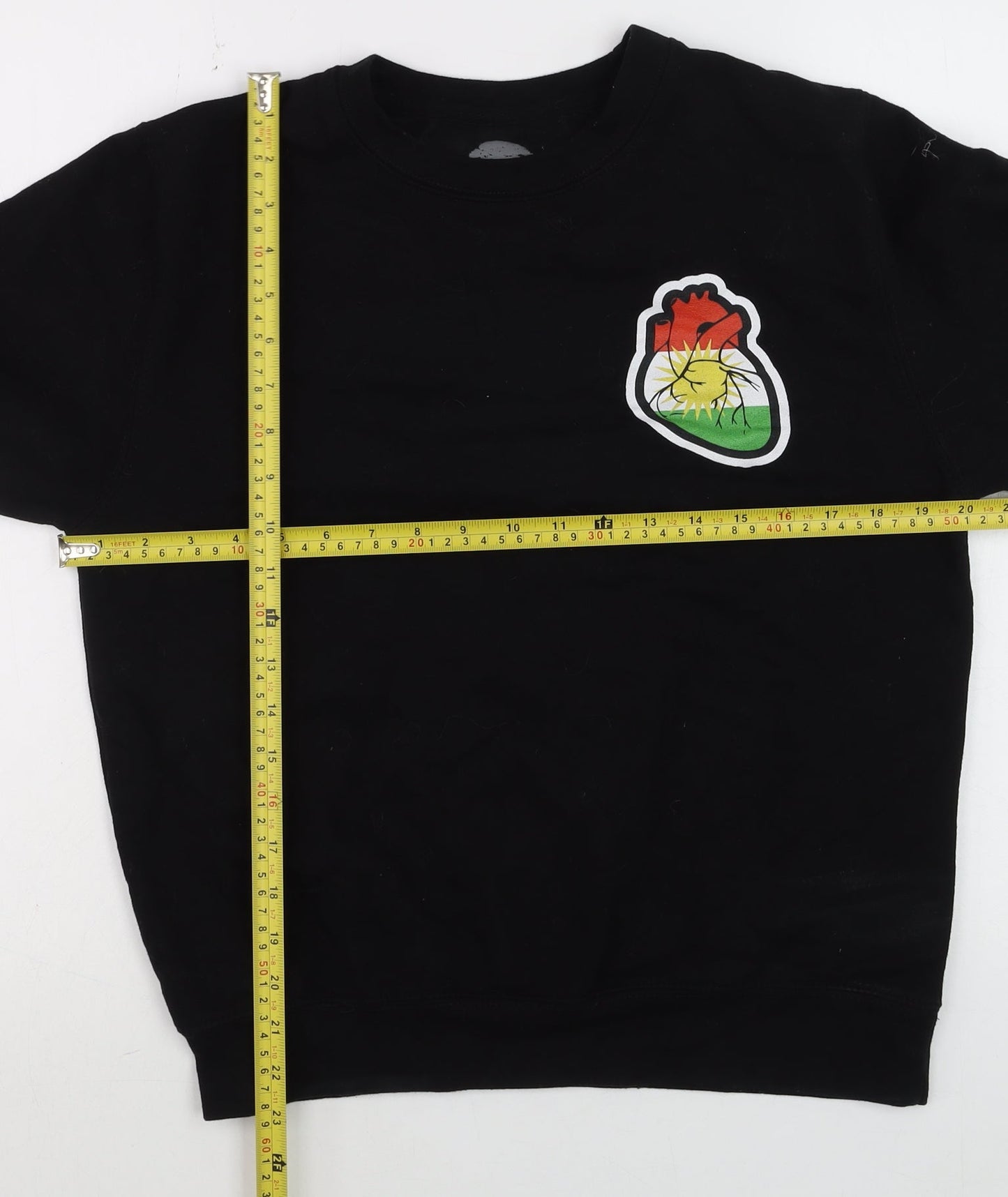 Mens UK Size S Dar Baru Black Pullover Sweatshirt