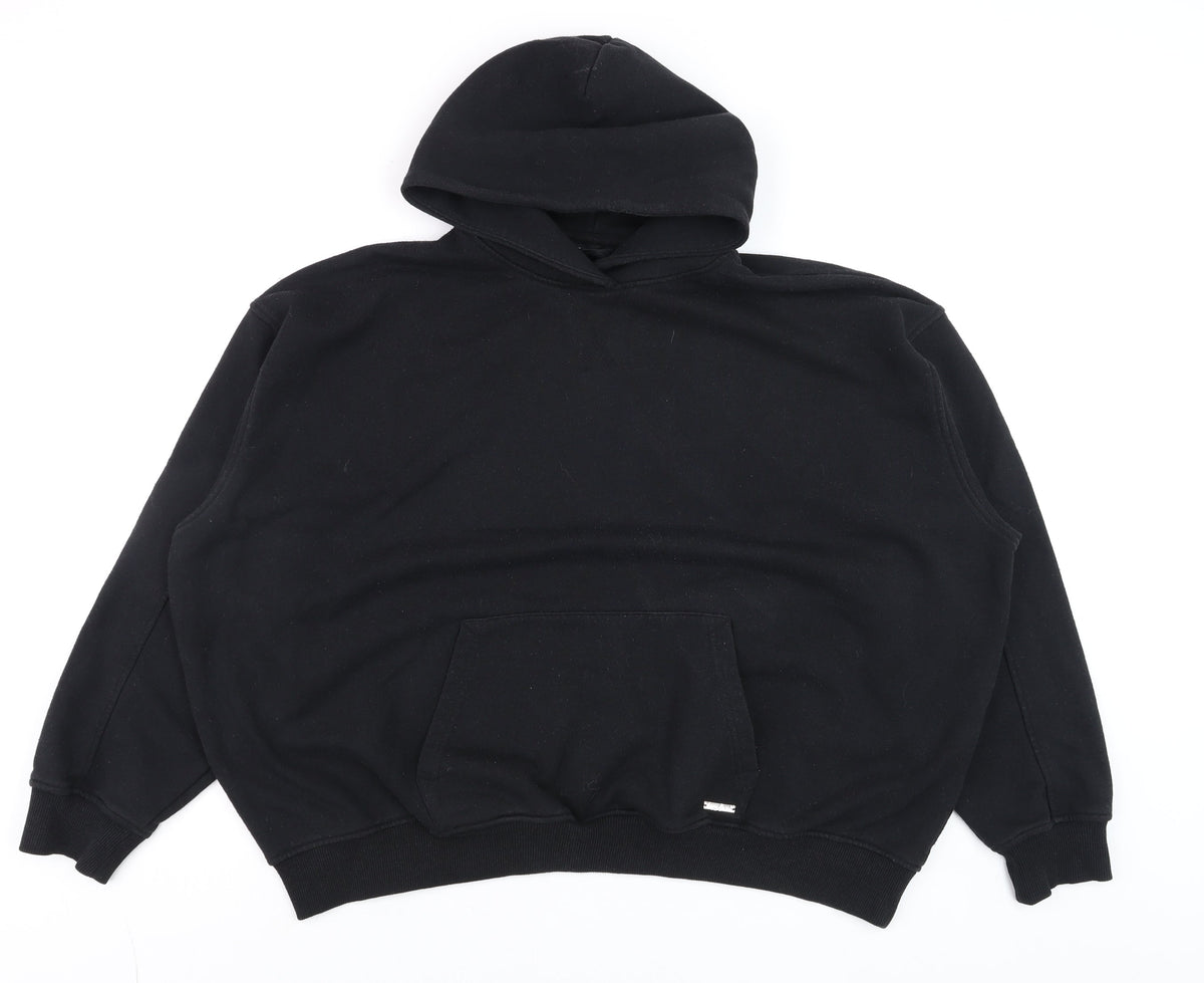 Mens UK Size M Couture Black Pullover Hoodie