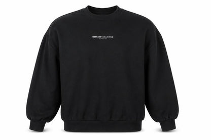 Unisex Adults UK Size L ASOS DESIGN Black Pullover Sweatshirt