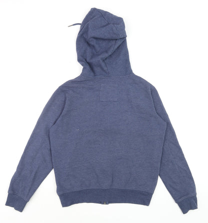 Womens UK Size S Universal Studios Blue Full Zip Hoodie
