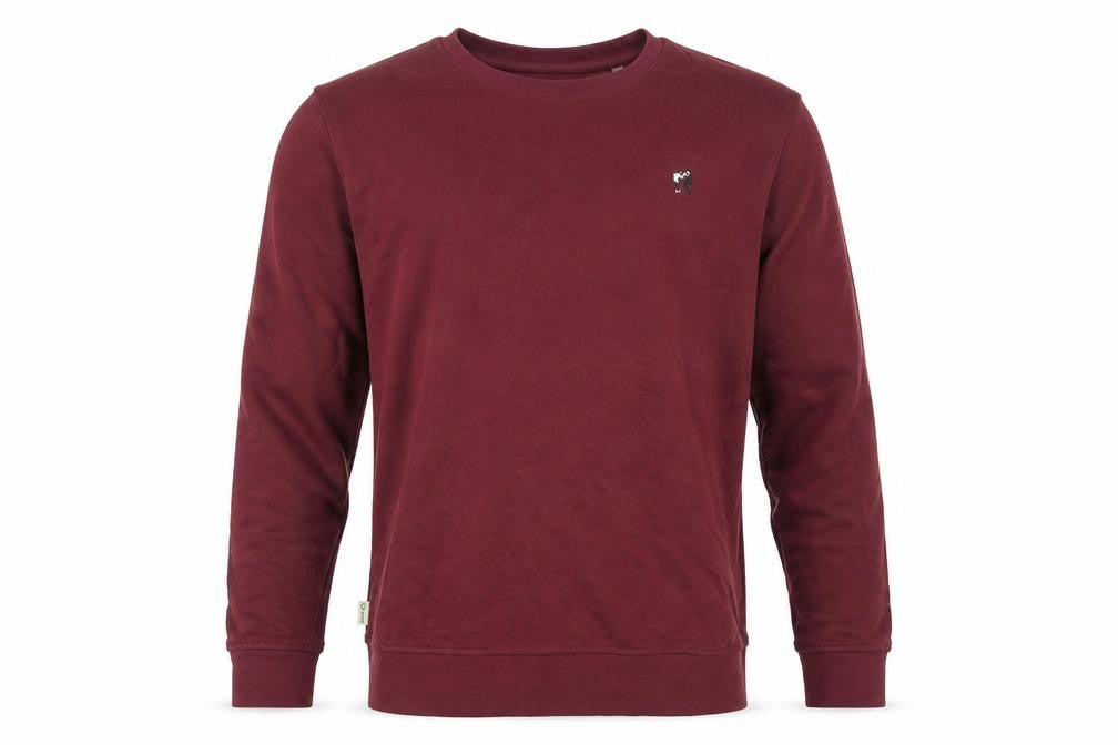 Mens UK Size L A-dam Red Pullover Sweatshirt