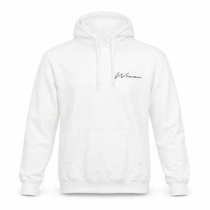 Mens UK Size S Boohoo White Pullover Hoodie