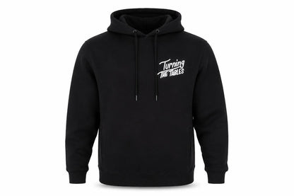 Mens UK Size L Threadfast Apparel Black Pullover Hoodie