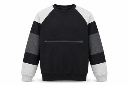Mens UK Size L Genetic Apparel Black Pullover Sweatshirt
