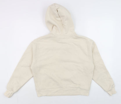 Mens UK Size XS Calvin Klein Jeans Beige Pullover Hoodie