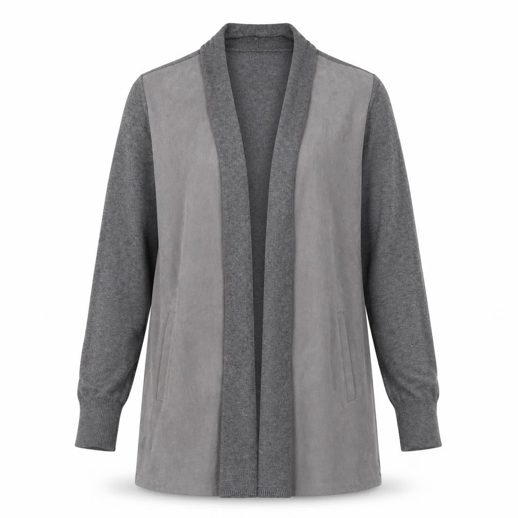 Womens UK Size M Betty Barclay Grey Wrap Blouse