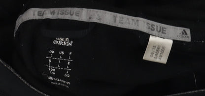 Mens UK Size L adidas Black Pullover Hoodie