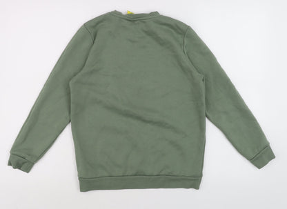 Primark Boys Green The Simpsons Pullover Sweatshirt 11-12 Years