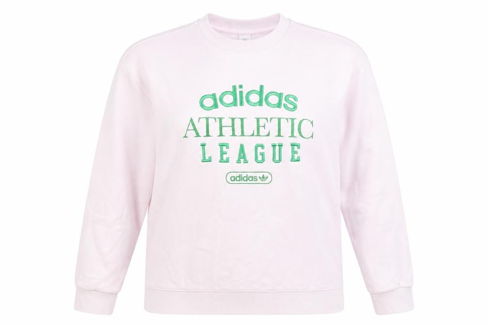 Womens UK Size 14 adidas Pink Pullover Sweatshirt