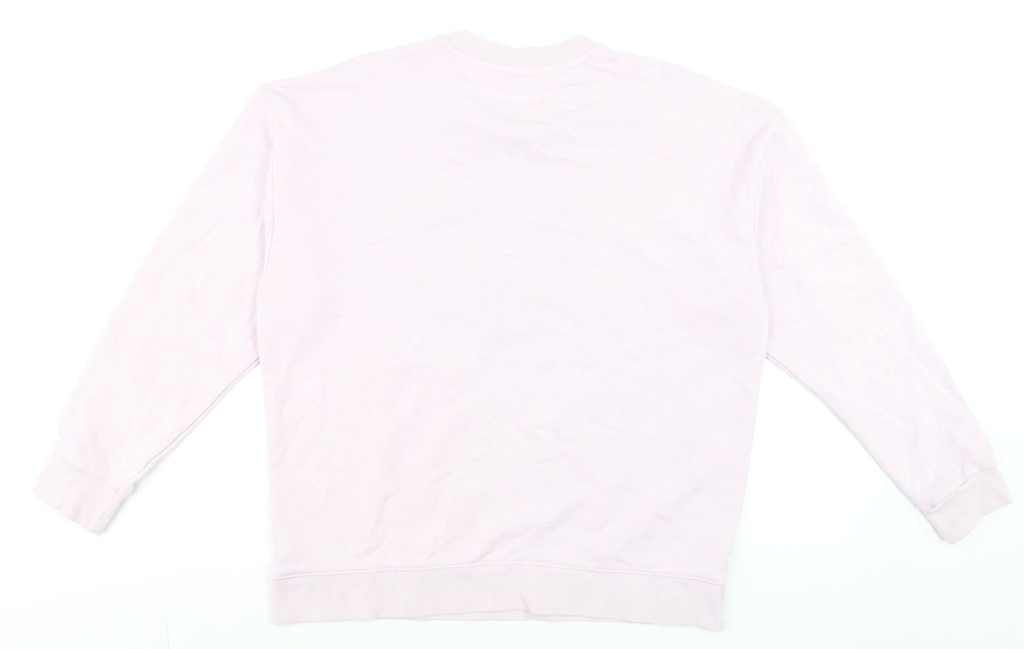 Womens UK Size 14 adidas Pink Pullover Sweatshirt