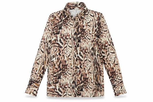 Womens UK Size 12 River Island Multicoloured Classic Button-Up