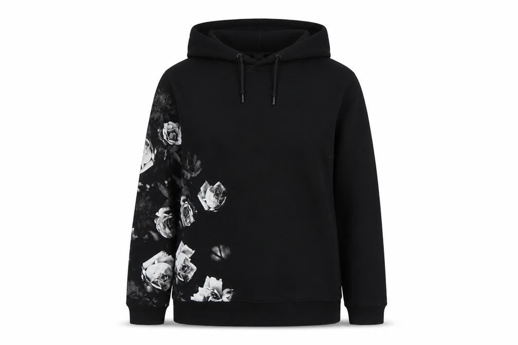Womens UK Size 12 H&M Black Pullover Hoodie