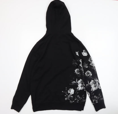 Womens UK Size 12 H&M Black Pullover Hoodie