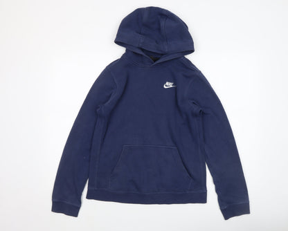 Boys UK Size XL Nike Blue Pullover Hoodie