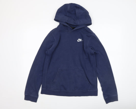 Boys UK Size XL Nike Blue Pullover Hoodie