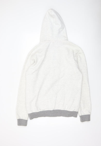 Mens UK Size M LFC Grey Full Zip Hoodie