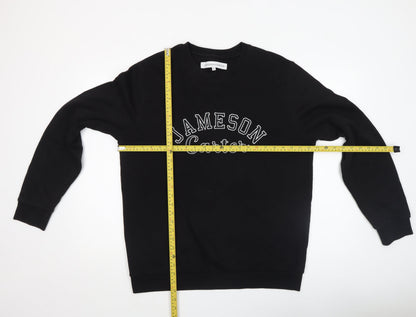 Mens UK Size XL Jameson Carter Black Pullover Sweatshirt