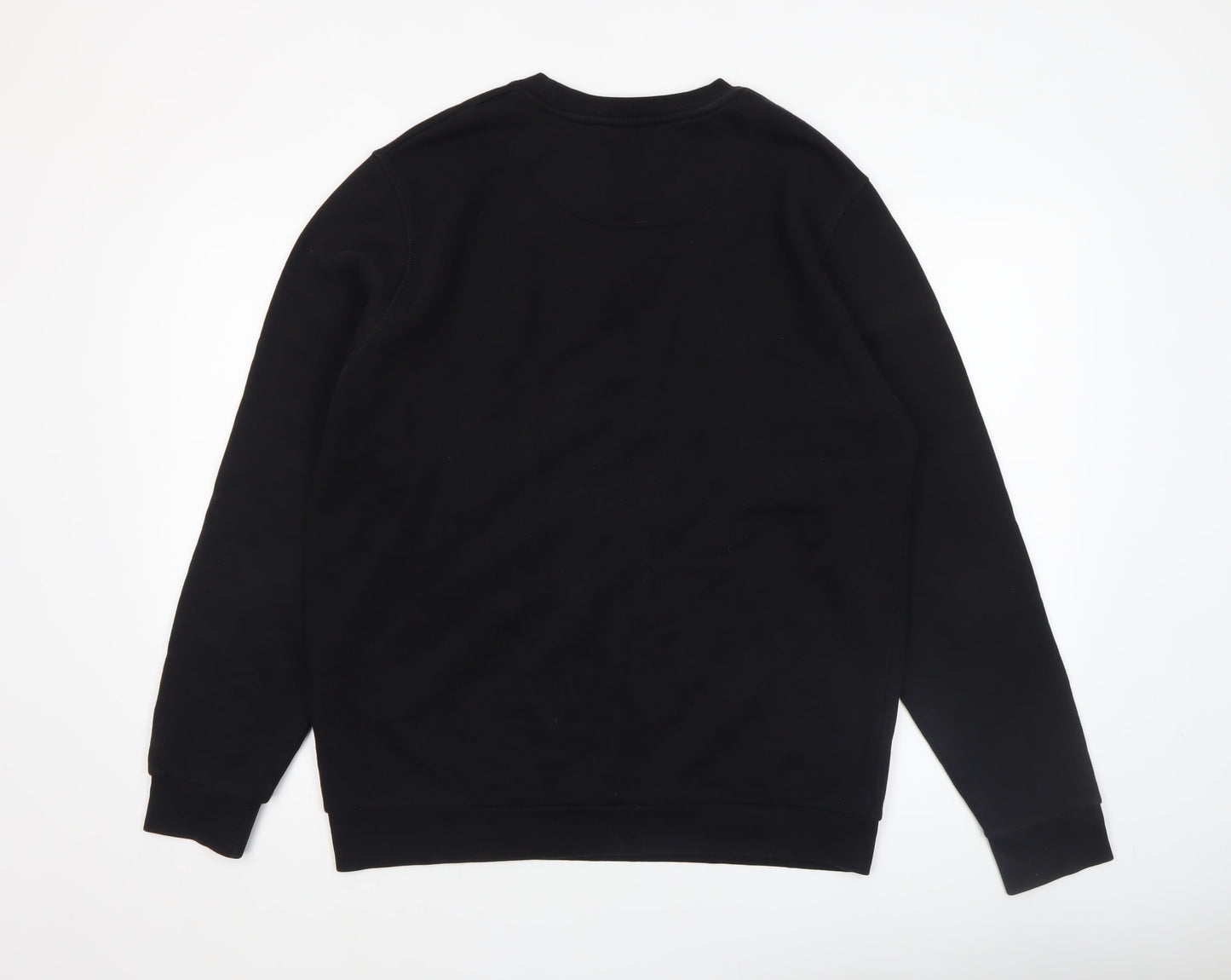 Mens UK Size XL Jameson Carter Black Pullover Sweatshirt