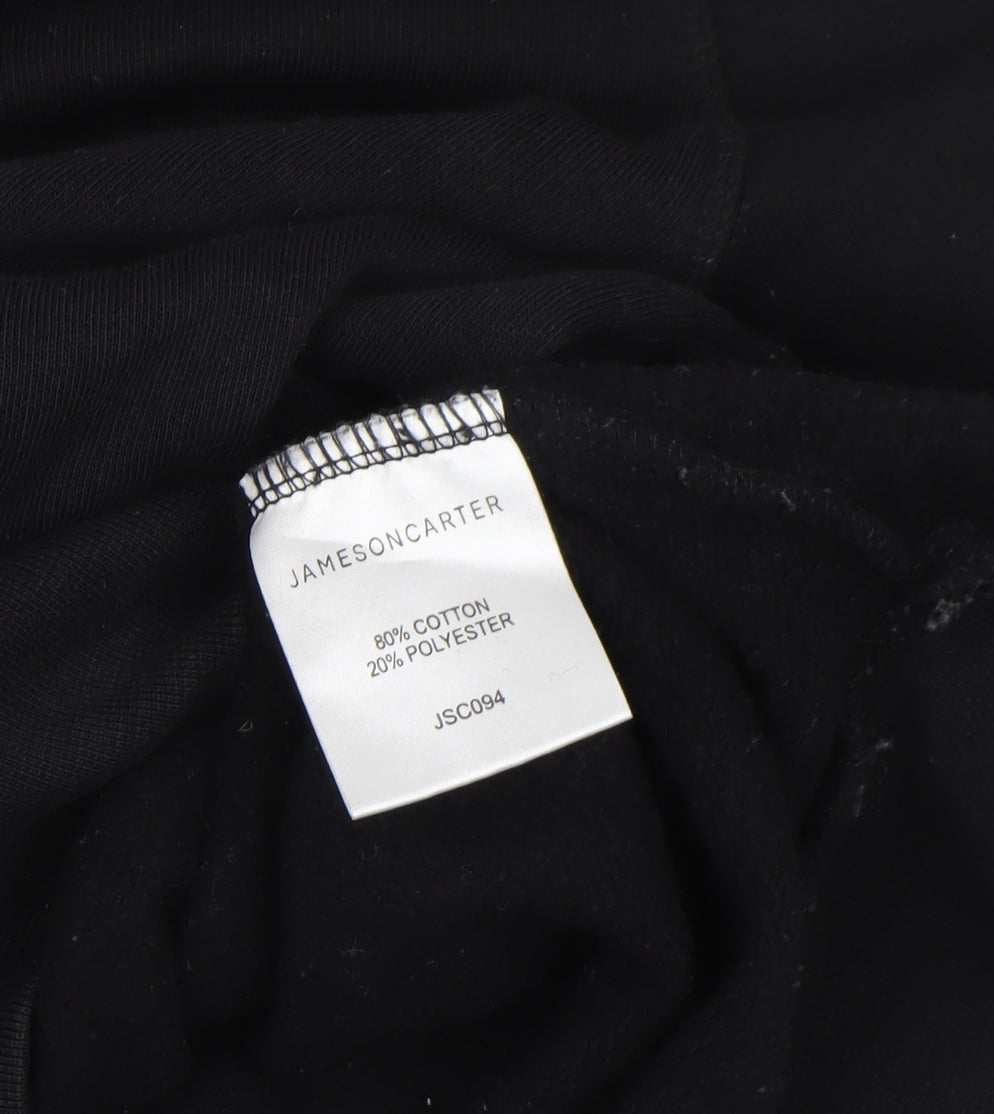 Mens UK Size XL Jameson Carter Black Pullover Sweatshirt
