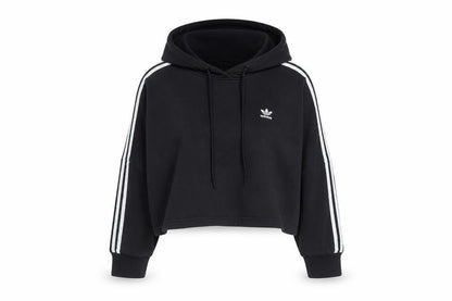 Womens UK Size M adidas Black Pullover Hoodie