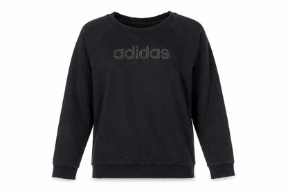 Womens UK Size L adidas Black Pullover Sweatshirt