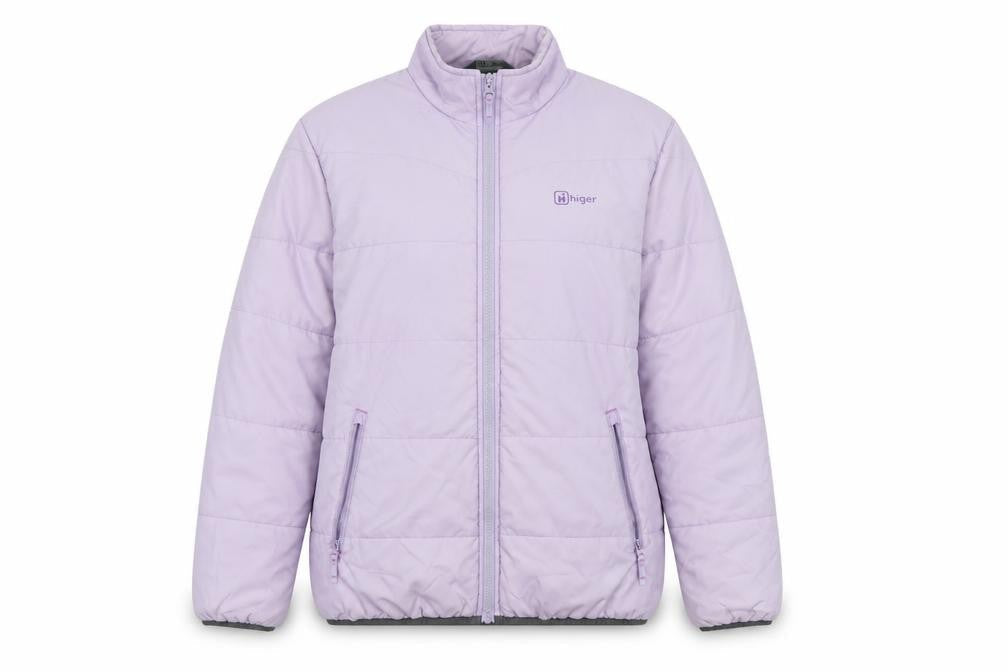 Womens UK Size 12 Hi Gear Purple Puffer Jacket