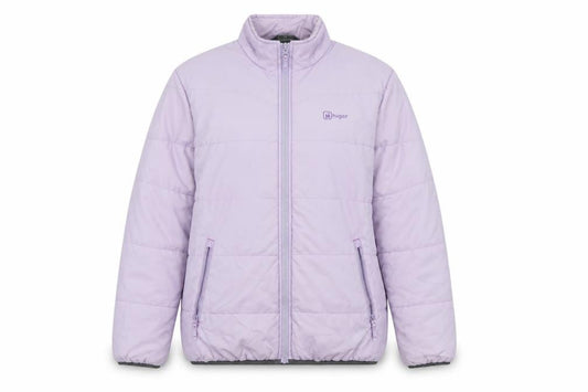Womens UK Size 12 Hi Gear Purple Puffer Jacket