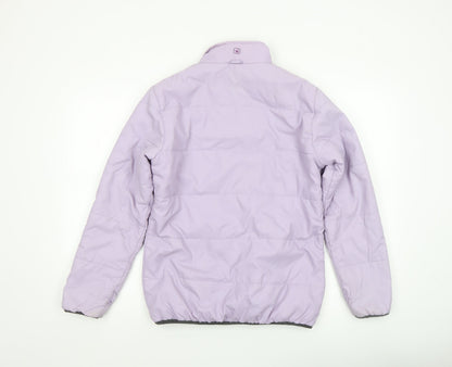 Womens UK Size 12 Hi Gear Purple Puffer Jacket
