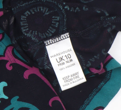 Womens UK Size 10 Warehouse Shift Dress