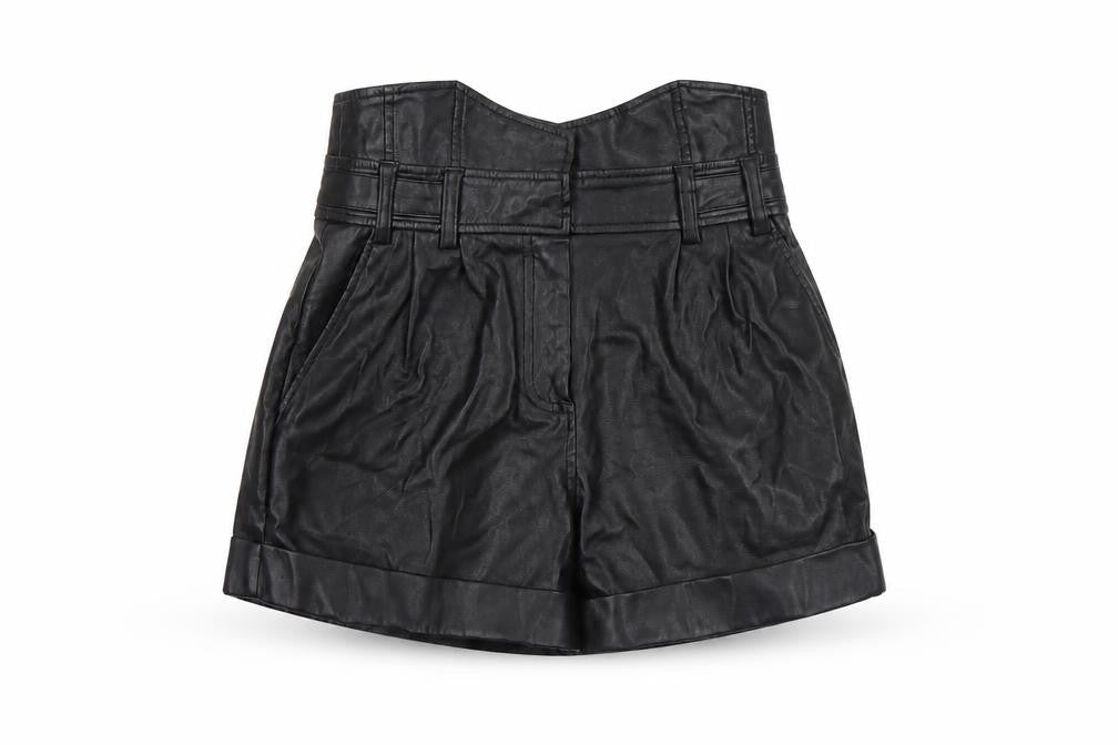 Womens UK Size 8 River Island Regular Fit Paperbag Shorts