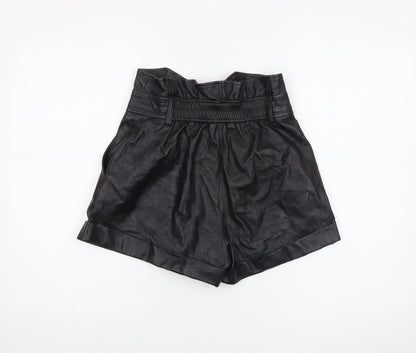 Womens UK Size 8 River Island Regular Fit Paperbag Shorts