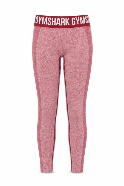 Womens UK Size S Gymshark Slim Fit Leggings Red Leggings