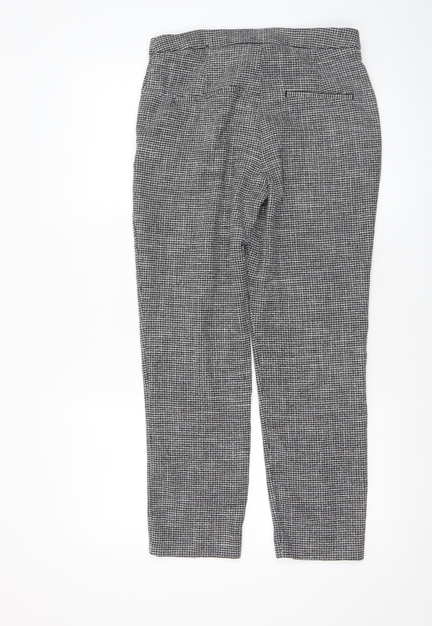 Womens UK Size 8 H&M Slim Fit Business Casual Workwear Grey Trousers