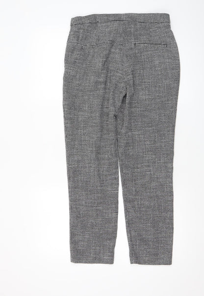 Womens UK Size 8 H&M Slim Fit Business Casual Workwear Grey Trousers