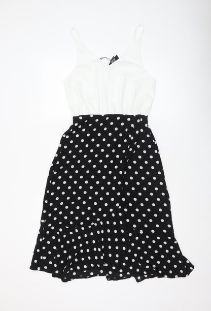 Womens UK Size 8 AX Paris Fit & Flare Dress