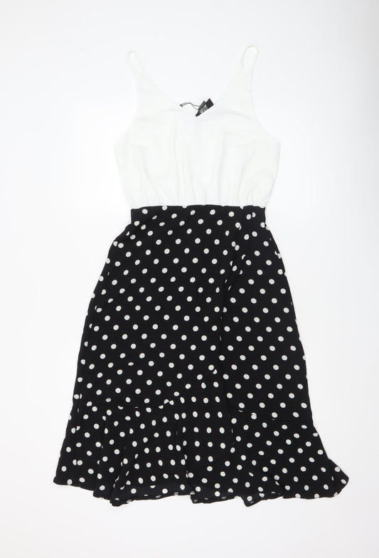 Womens UK Size 8 AX Paris Fit & Flare Dress