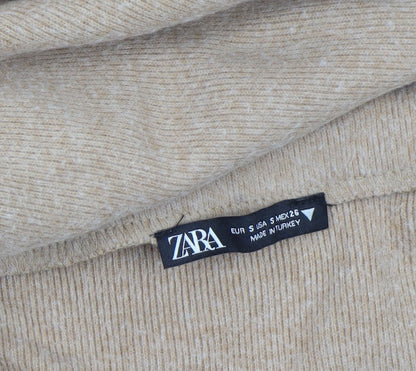 Womens UK Size S Zara A-Line Knit Skirt