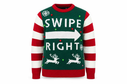 American Stitch Men's Multicoloured M Christmas Pullover Jumper