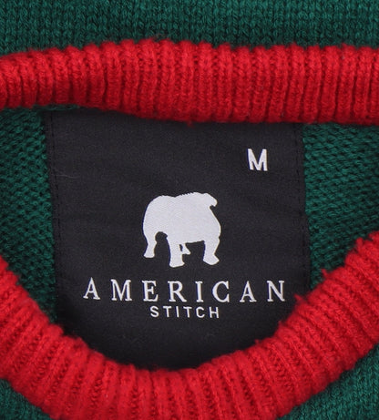 American Stitch Men's Multicoloured M Christmas Pullover Jumper