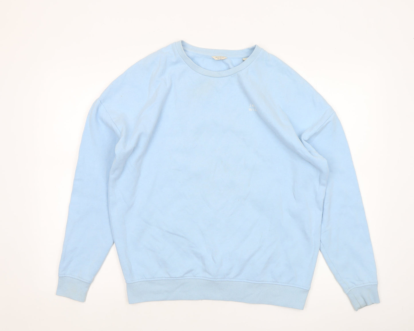 Womens UK Size 8 Jack Wills Blue Pullover Sweatshirt