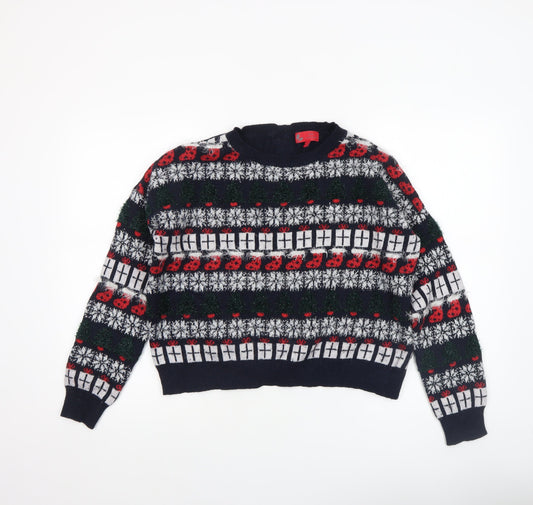 Womens UK Size 14 NEXT Multicoloured Pullover Jumper